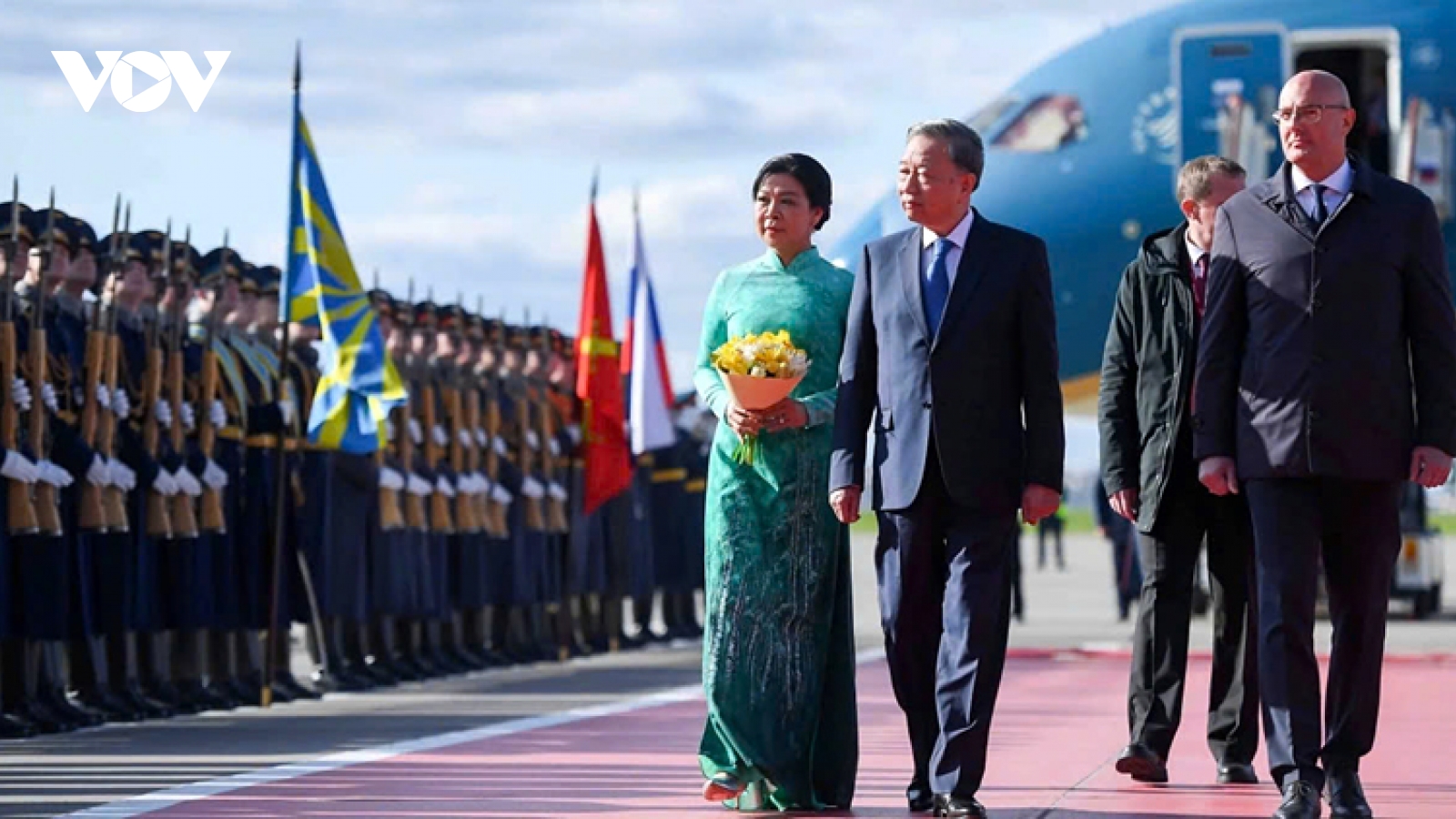 Party General Secretary To Lam begins Russia visit